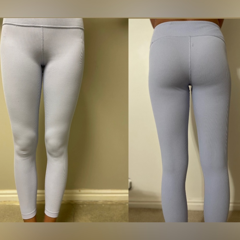 Athleta Girls size 12 light blue leggings!